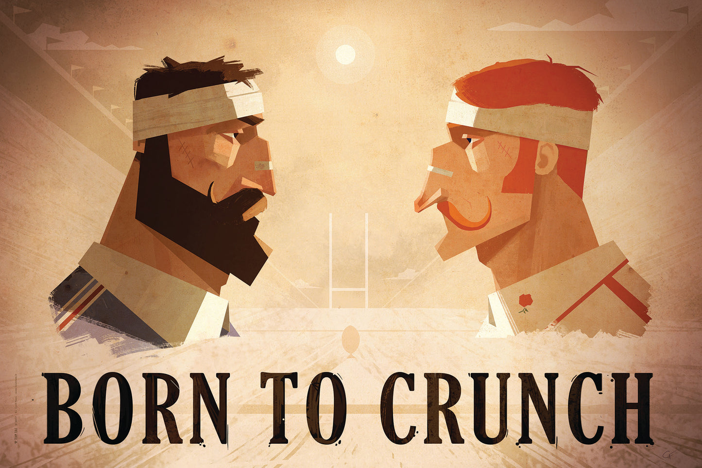 Affiche ''Born to Crunch''